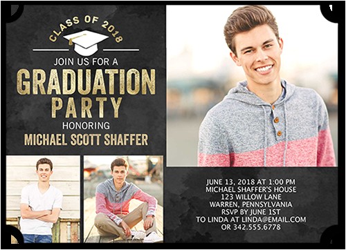Shutterfly Graduation Party Invitations Radiant Party 5×7 Invitation Graduation Invitations