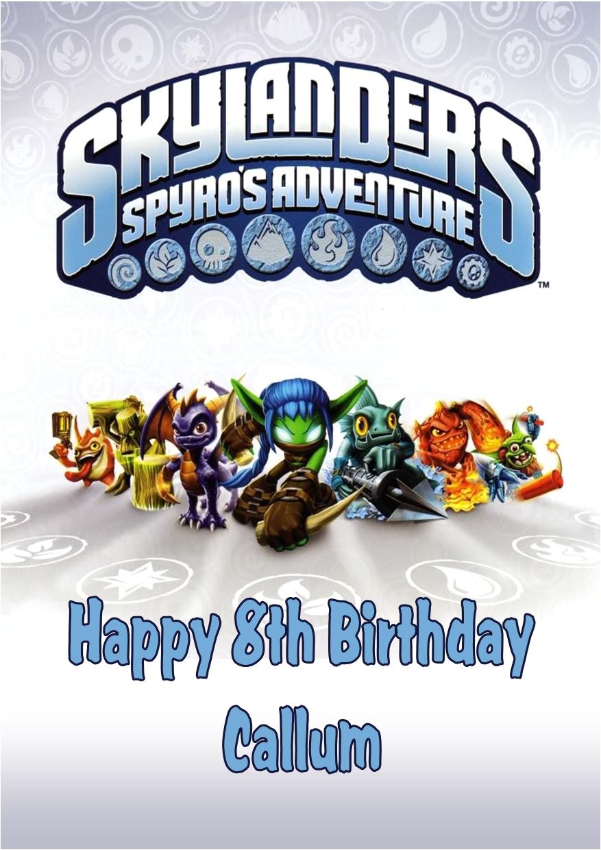 Skylanders Birthday Invitations Printable Skylander Birthday Invitations Free