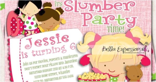 Slumber Party Invitation Poem Sleepover Birthday Party Invitation Slumber Party Pink Slumber Party Invitation Poem Sleepover Birthday Party Invitation Slumber Party Pink