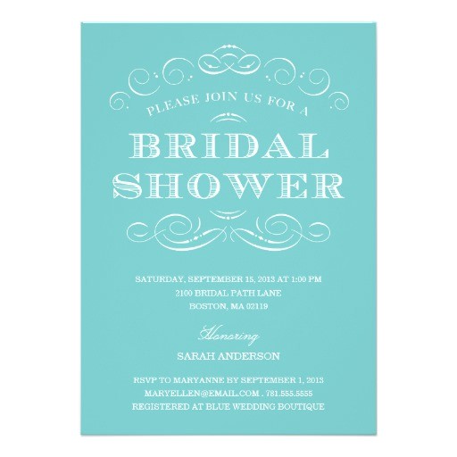 Sophisticated Bridal Shower Invitations Classy Shower Bridal Shower Invitation Zazzle