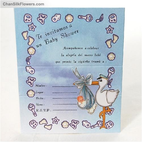 Spanish Baby Shower Invitation Baby Shower Invitations In Spanish