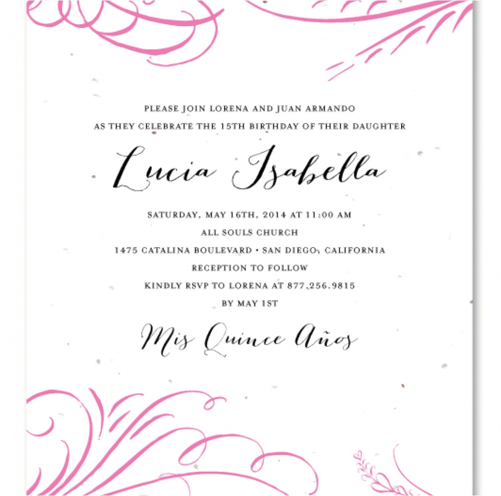 Spanish Birthday Invitation Wording Samples Birthday Spanish Baptism Invitations Wording