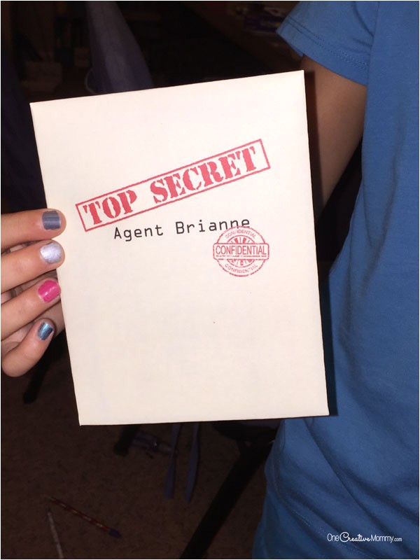 Spy Birthday Party Invitation Template Free Printable Spy Party Invitations Onecreativemommy Com