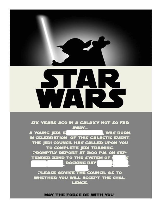Star Wars Birthday Invitation Template Free Star Wars Invitation Template Best Template Collection
