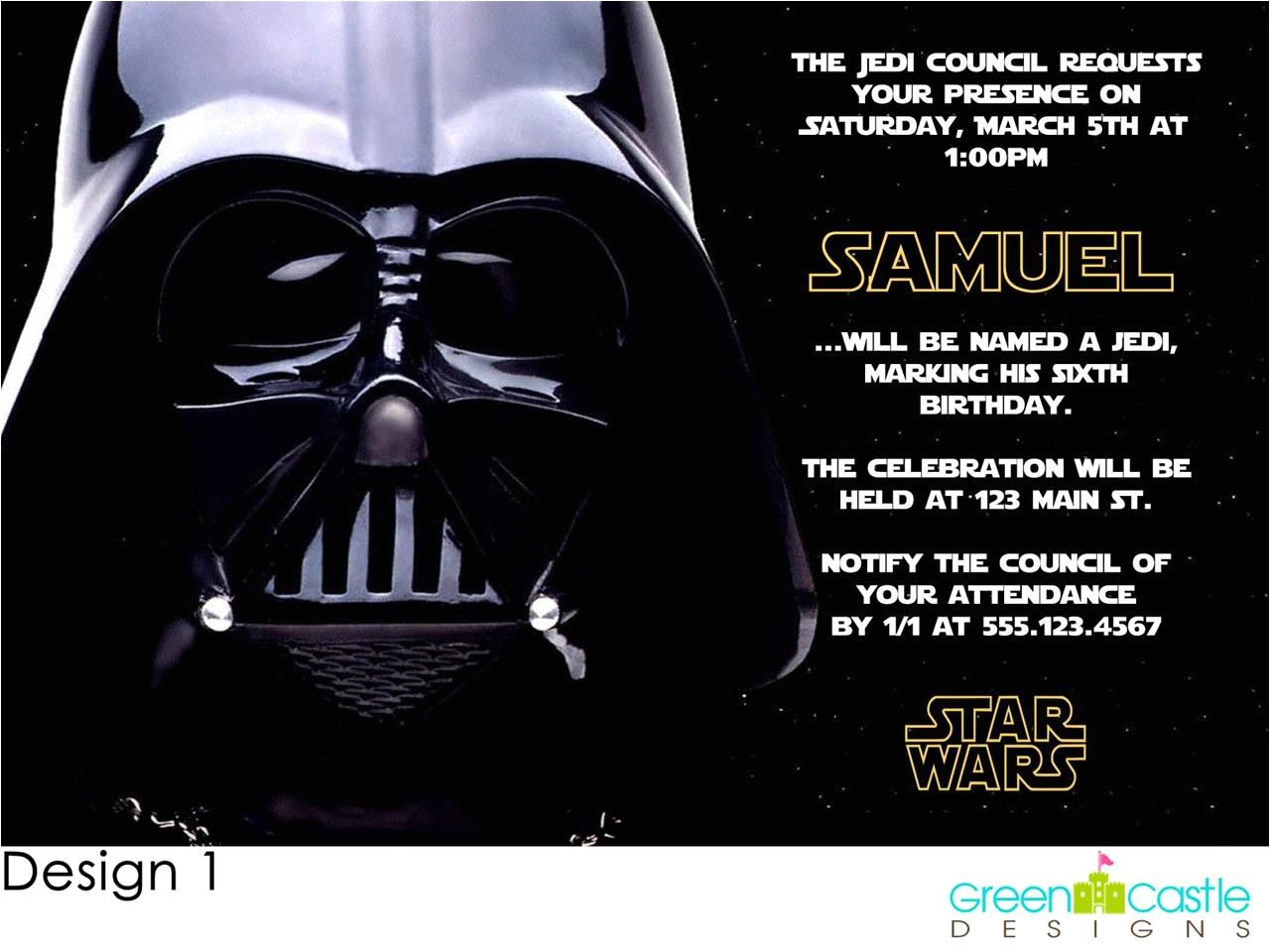 Star Wars Birthday Party Invitation Template Free Star Wars Birthday Party Invitations Templates