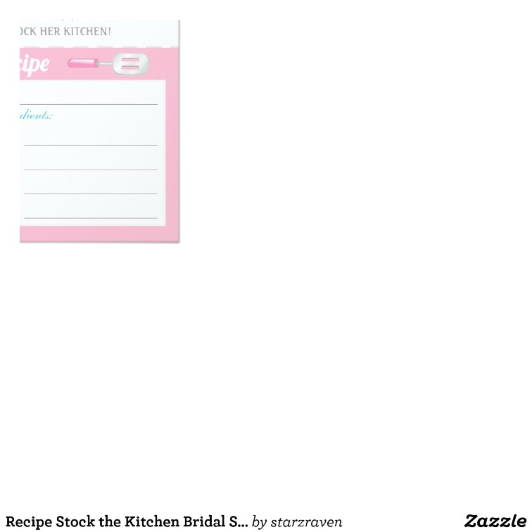 Stock the Kitchen Bridal Shower Invitations Recipe Stock the Kitchen Bridal Shower Invitations