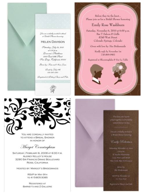 Storkie Bridal Shower Invitations Bridal Shower Invitations Bridal Shower Invitations Storkie