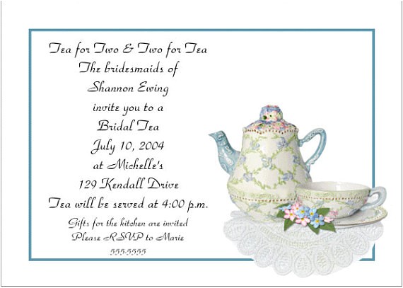 Storkie Bridal Shower Invitations High Tea Bridal Shower Invitations Storkie