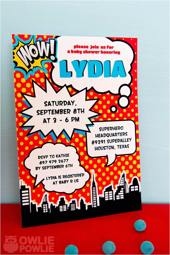Superhero themed Baby Shower Invitations Instant Download Superhero Baby Shower Party by Owliepowlie Superhero themed Baby Shower Invitations Instant Download Superhero Baby Shower Party by Owliepowlie