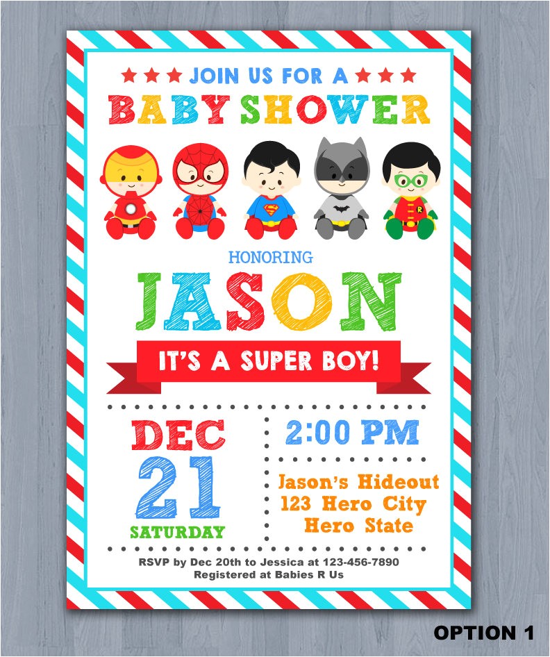 Superhero themed Baby Shower Invitations Superhero Baby Shower Invitation Super Hero Baby Shower Superhero themed Baby Shower Invitations Superhero Baby Shower Invitation Super Hero Baby Shower
