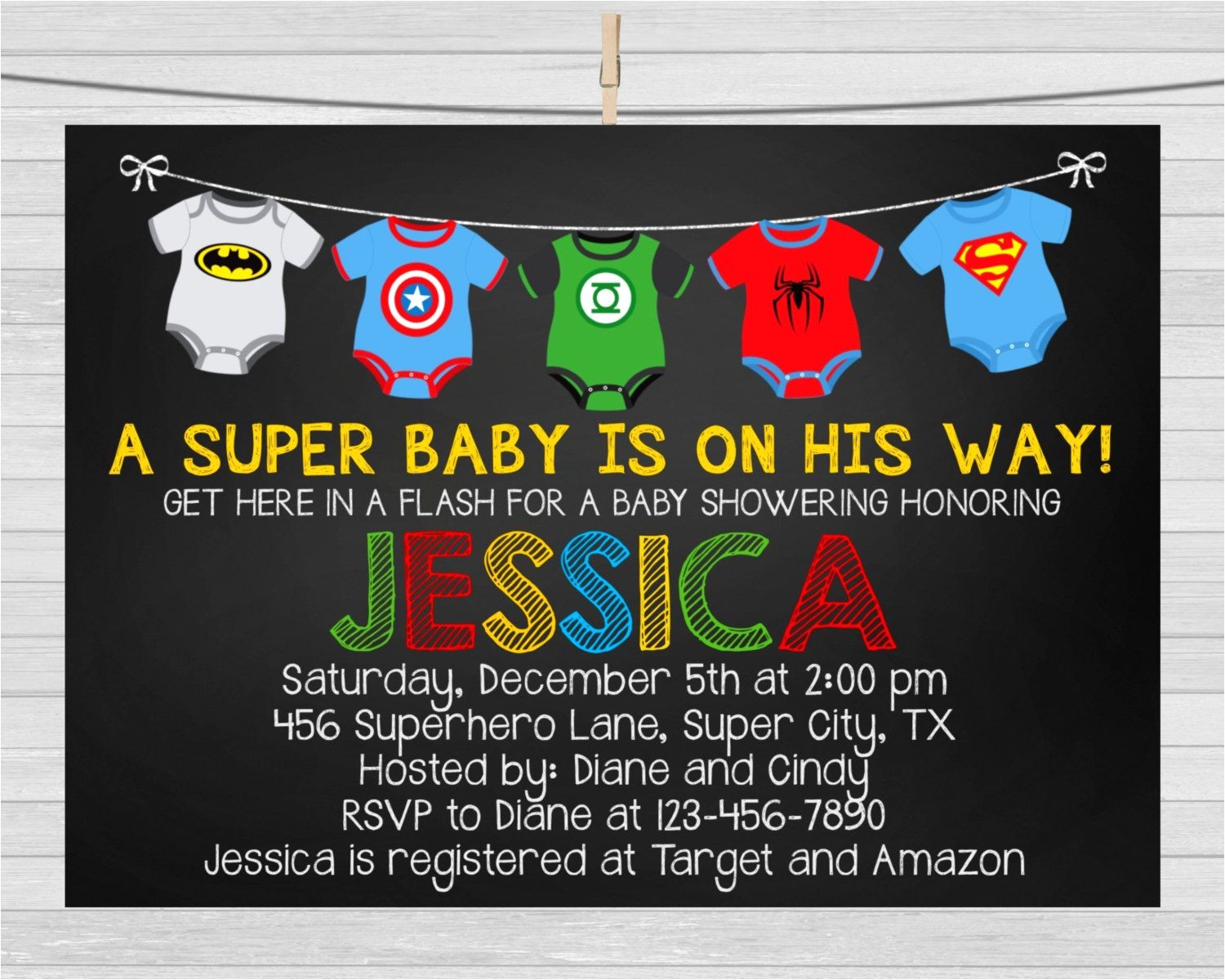 Superhero themed Baby Shower Invitations Superhero Baby Shower Invitation Superhero by Superhero themed Baby Shower Invitations Superhero Baby Shower Invitation Superhero by