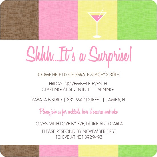 Surprise 30th Birthday Invitation Wording Surprise 30th Birthday Invitations Template Best