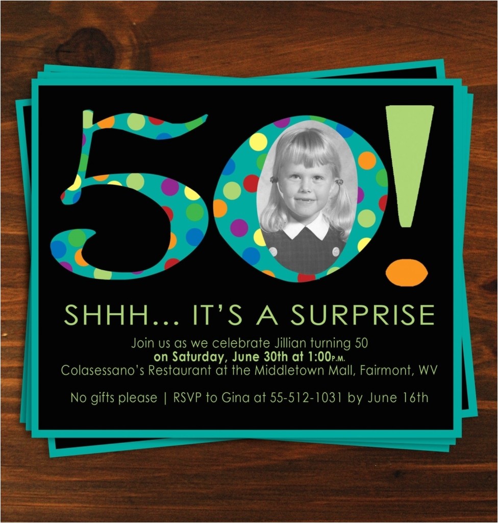 Surprise Birthday Invitations Uk Ideas for Surprise 50th Birthday Invitations Invitation