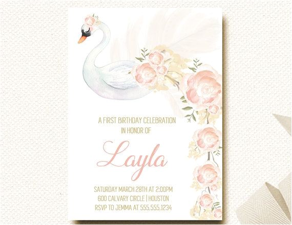 Swan Princess Baby Shower Invitations 715 Best Ballerina 4 Years Bthday Images On Pinterest