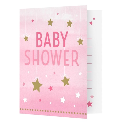 Target Baby Shower Invitations 8ct E Little Star Girl Baby Shower Invitations Tar