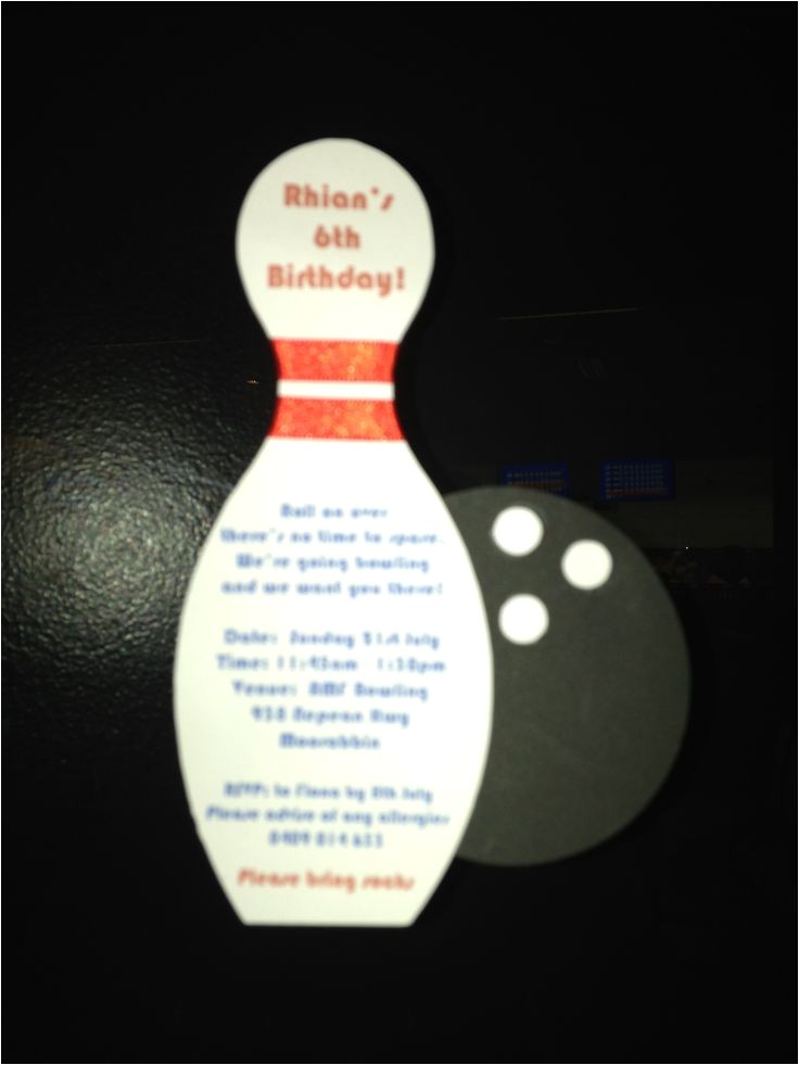 Ten Pin Bowling Party Invitations 68 Best Bowling Party Images On Pinterest