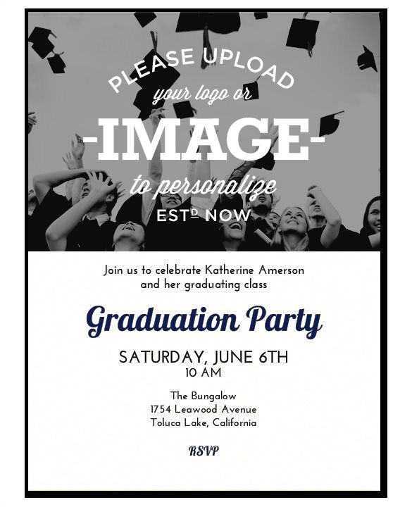 Texas A&amp;m Graduation Party Invitations Free Graduation Party Invitation Templates for Word