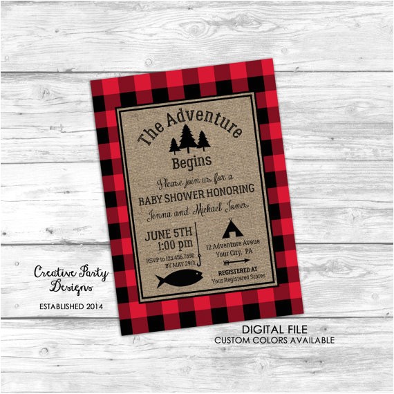 The Adventure Begins Baby Shower Invitations the Adventure Begins Baby Shower by Creativepartydesigns