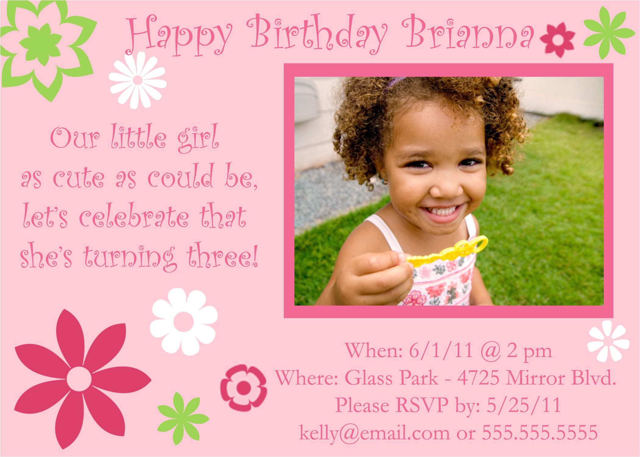 Third Birthday Invitation Quotes Birthday Invitation Templates 3rd Birthday Invitation