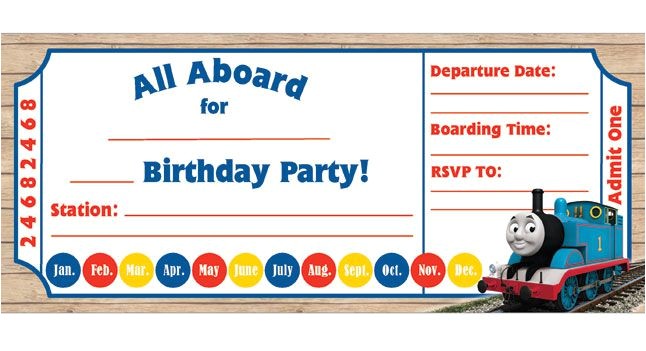 Thomas Birthday Party Invitation Templates 9 Train Birthday Invitations for Kid – Free Printable Thomas Birthday Party Invitation Templates 9 Train Birthday Invitations for Kid – Free Printable