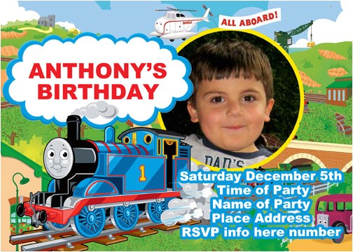 Thomas Birthday Party Invitation Templates Thomas the Train Birthday Party Invitations Template Thomas Birthday Party Invitation Templates Thomas the Train Birthday Party Invitations Template