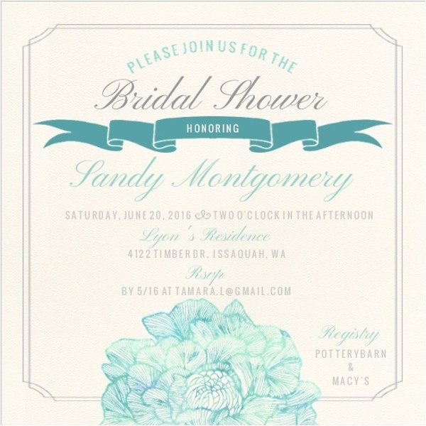 Traditional Bridal Shower Invitations Traditional Elegance Bridal Shower Invitation Traditional Bridal Shower Invitations Traditional Elegance Bridal Shower Invitation