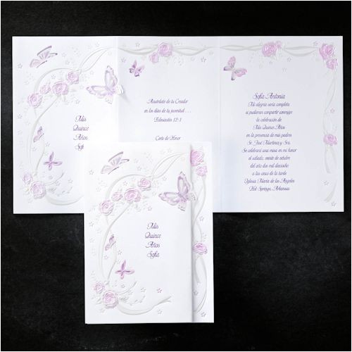 Traditional Quinceanera Invitations Traditional Quinceanera Ceremony Gifts Invitations