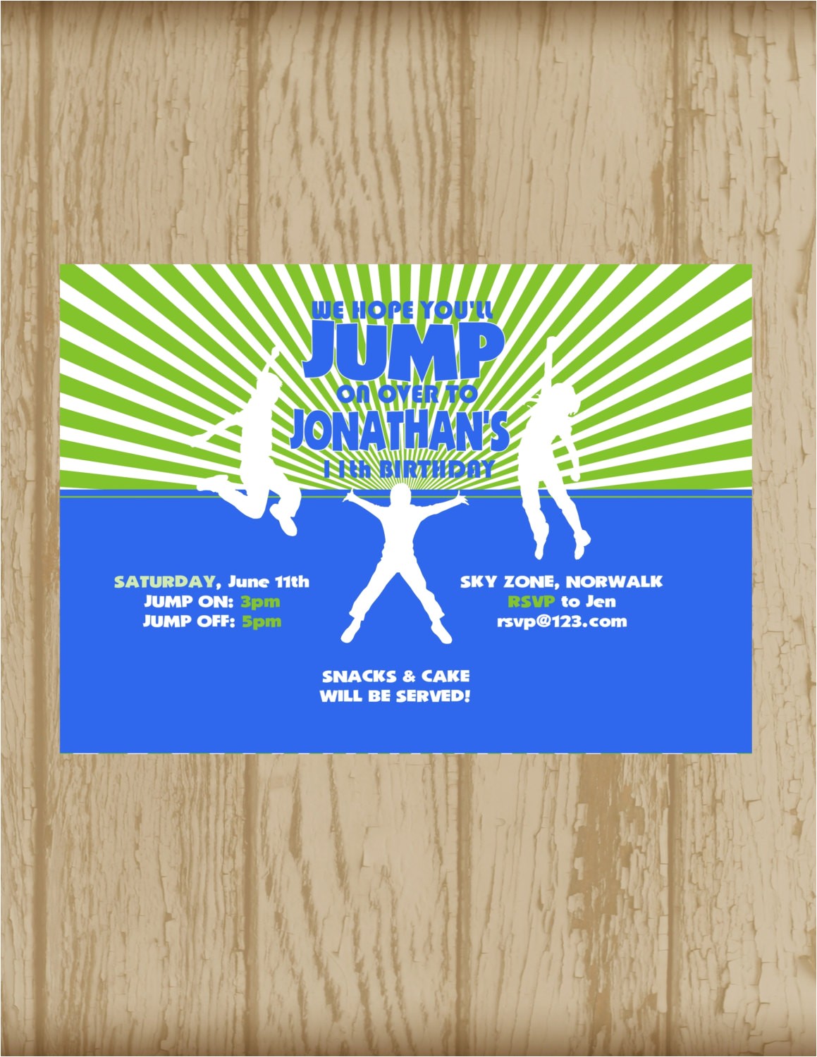 Trampoline Park Birthday Invitations Trampoline Park Party Invitation Printable by