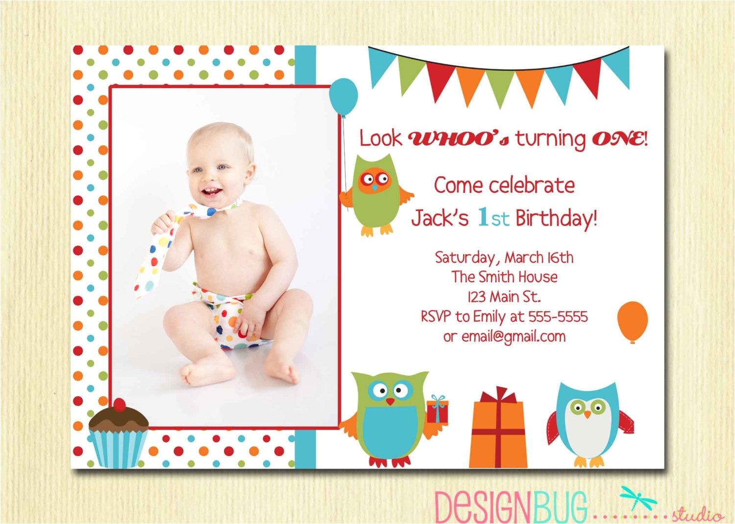 Turning 3 Birthday Invitation Quotes Owl Birthday Boy Invitation First Birthday 1 2 3