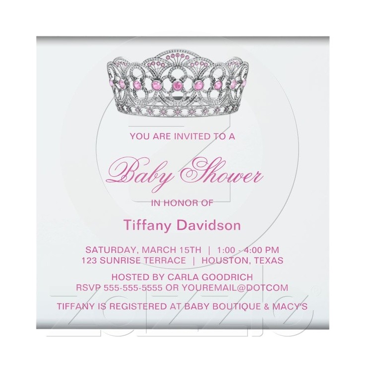 Tutu and Tiara Baby Shower Invitations 1000 Images About Tutus and Tiaras Baby Shower On