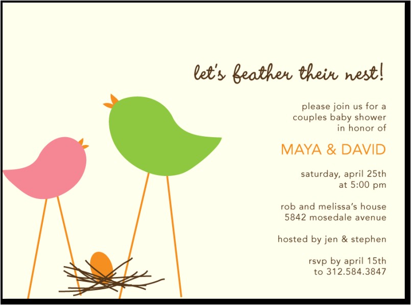 Tweety Bird Baby Shower Invitations Colors Classic Tweety Bird Baby Shower Invitations with Hi