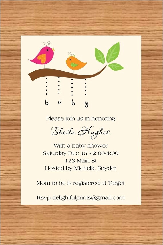 Tweety Bird Baby Shower Invitations Tweety Bird Baby Shower Invitations Party Xyz