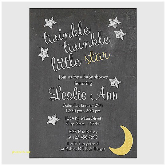 Twinkle Twinkle Little Star Baby Shower Invitation Wording Baby Shower Invitation Inspirational Twinkle Twinkle