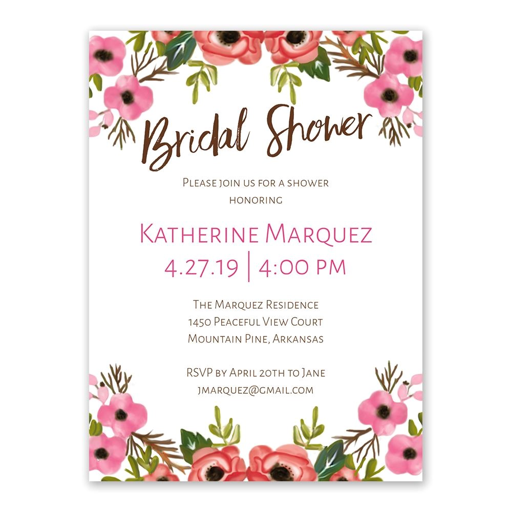 Very Cheap Bridal Shower Invitations Cheap Bridal Shower Invitations Canada – Mini Bridal