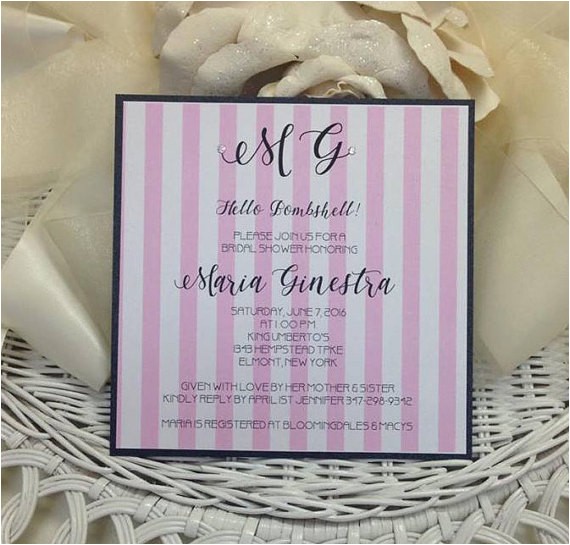 Victoria Secret themed Bridal Shower Invitations Victorias Secret Invitation Victorias Secret themed
