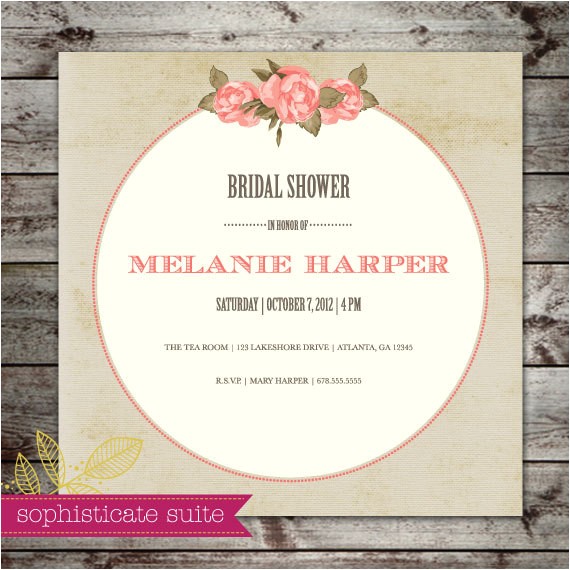 Victorian Bridal Shower Invitations Bridal Shower Invitations Bridal Shower Invitations Victorian