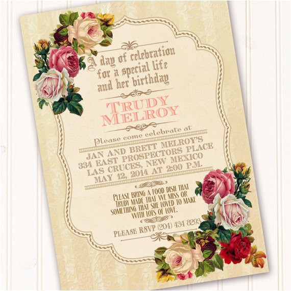 Victorian Tea Party Invitation Wording Victorian Celebration Of Life Invitation Classic Victorian Victorian Tea Party Invitation Wording Victorian Celebration Of Life Invitation Classic Victorian