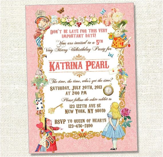 Vintage 1st Birthday Party Invitations Best 25 Vintage Birthday Invitations Ideas On Pinterest