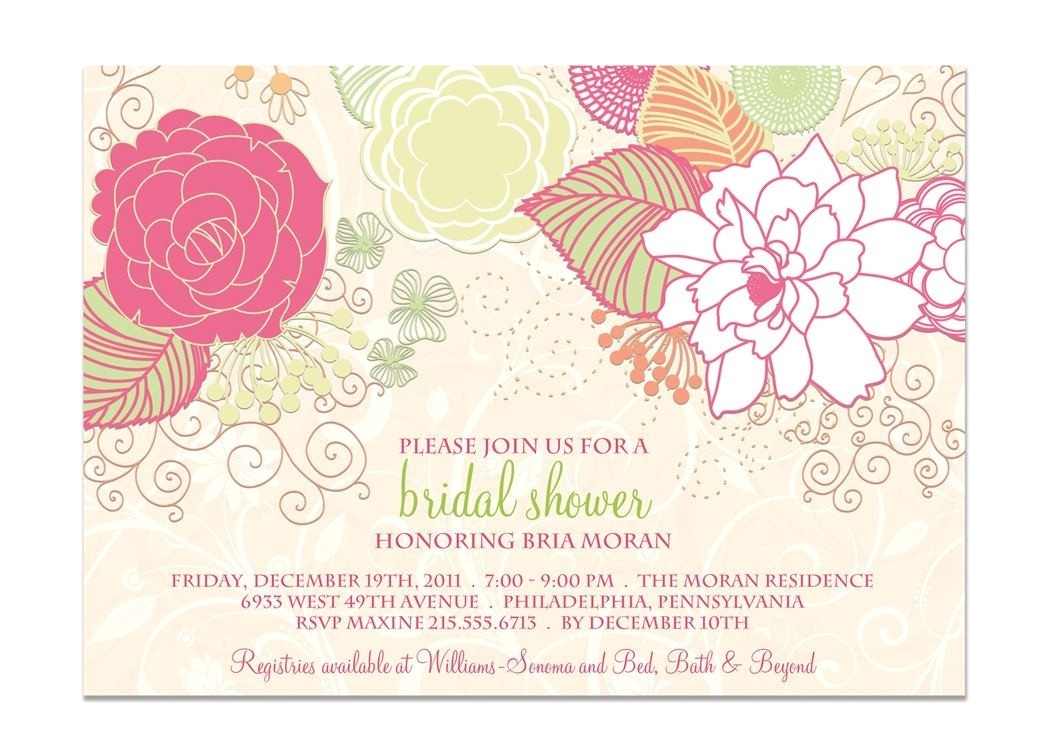 Vintage Bridal Shower Invitations Etsy Bridal Shower Invitations Etsy Template Resume Builder