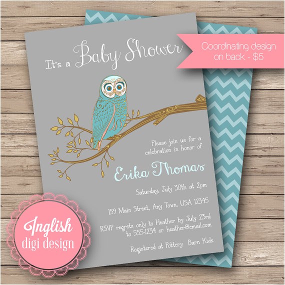 Vintage Owl Baby Shower Invitations Vintage Owl Baby Shower Invitation Vintage Owl Baby
