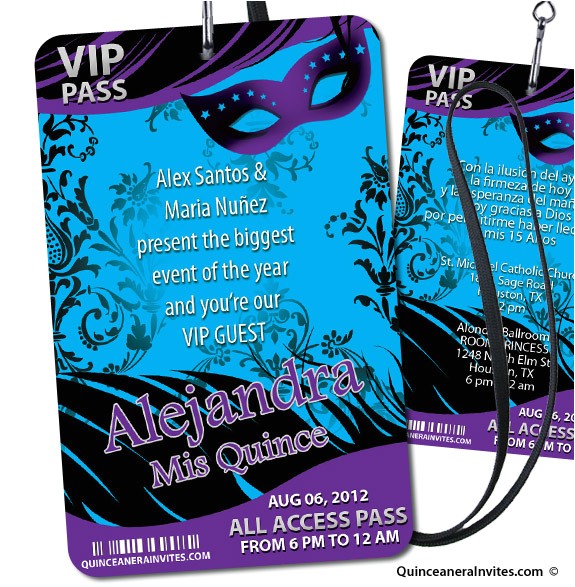 Vip Pass Birthday Invitations Free Vip Pass Masquerade Party Invitations Vip Pass Birthday Invitations Free Vip Pass Masquerade Party Invitations