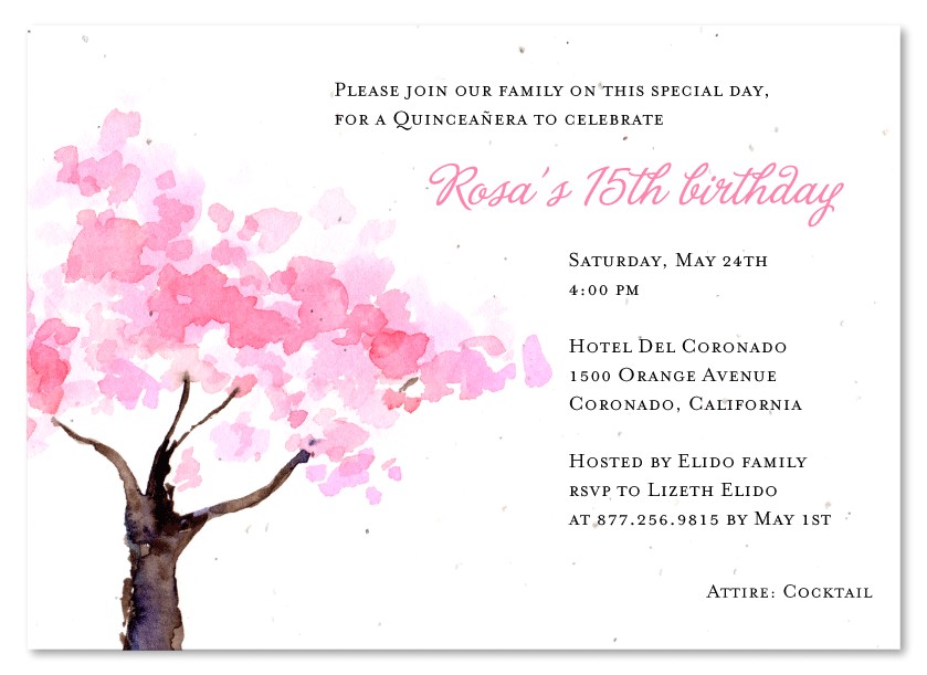 What to Write On Quinceanera Invitations What to Write On Quinceanera Invitations Party