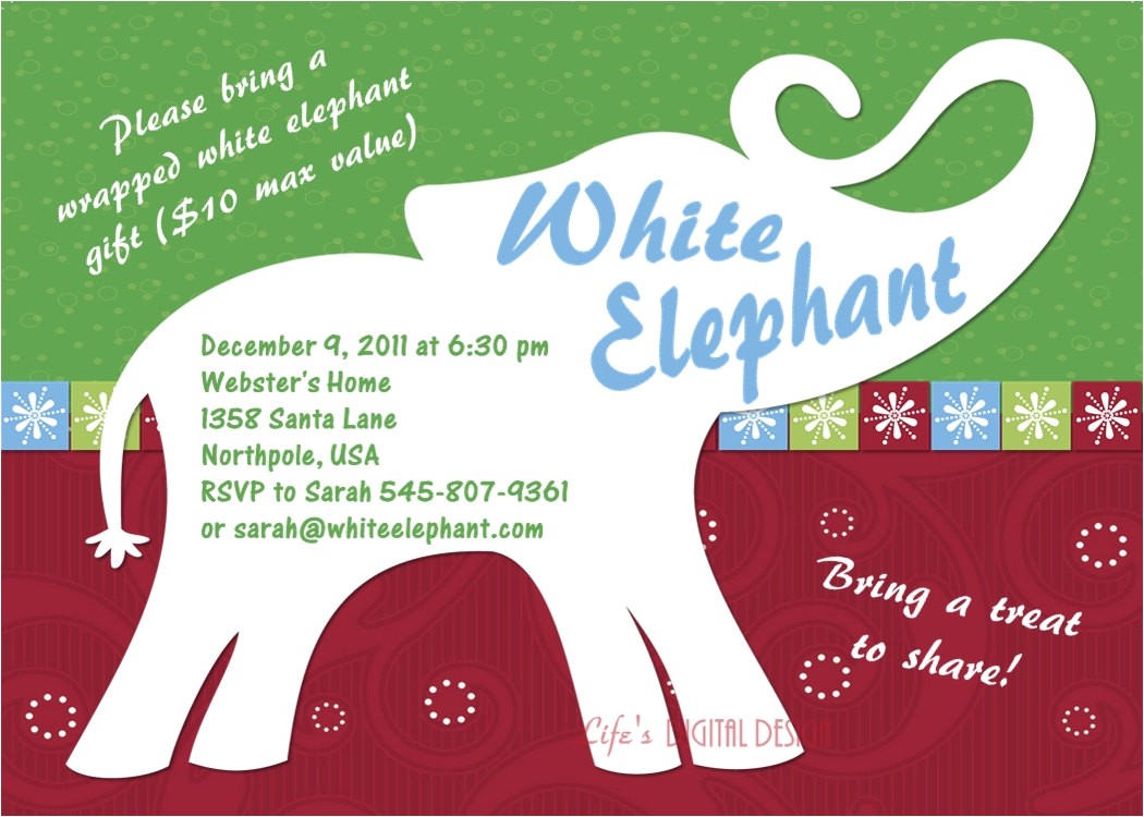 White Elephant Christmas Party Invitations Templates White Elephant Party Invitations – Gangcraft White Elephant Christmas Party Invitations Templates White Elephant Party Invitations – Gangcraft