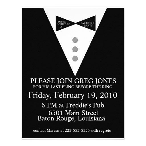 Who Gets Invited to Bachelor Party Bachelor Party Invitations 1500 Bachelor Party