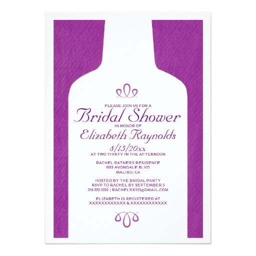 Wine Bottle Bridal Shower Invites Vintage Wine Bottles Bridal Shower Invitations Custom