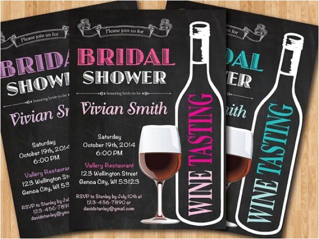 Wine Tasting Bridal Shower Invites Wine Tasting Bridal Shower Invitation Wedding Shower