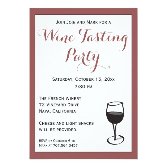 Wine Tasting Party Invitations Free Wine Tasting Party Invitation Template Zazzle Com Wine Tasting Party Invitations Free Wine Tasting Party Invitation Template Zazzle Com
