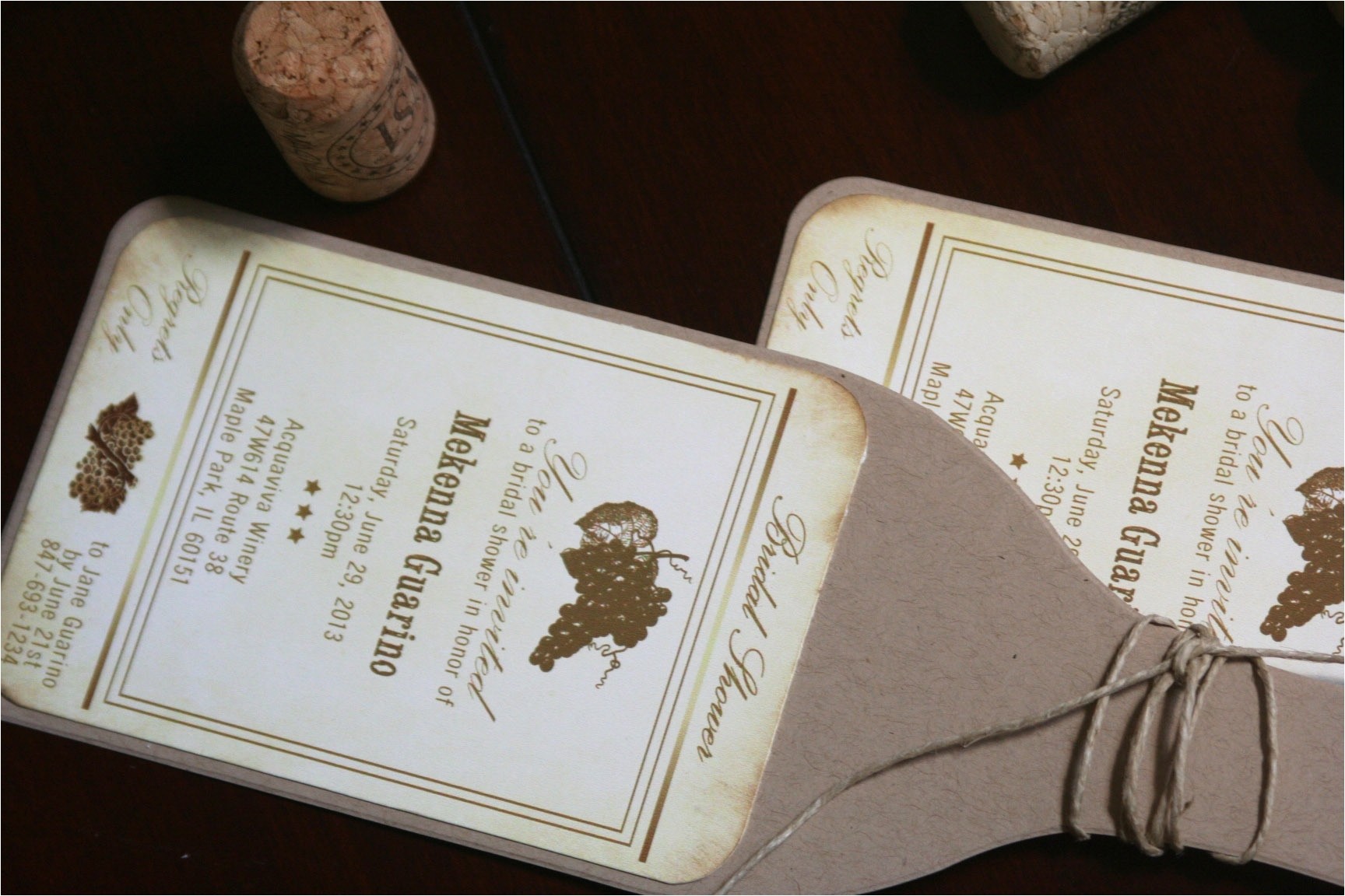 Wine themed Bridal Shower Invitations Etsy Wine themed Bridal Shower Invitations Template Resume