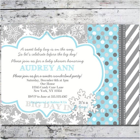 Winter Wonderland Baby Shower Invitation Wording Winter Wonderland Baby Shower Invites