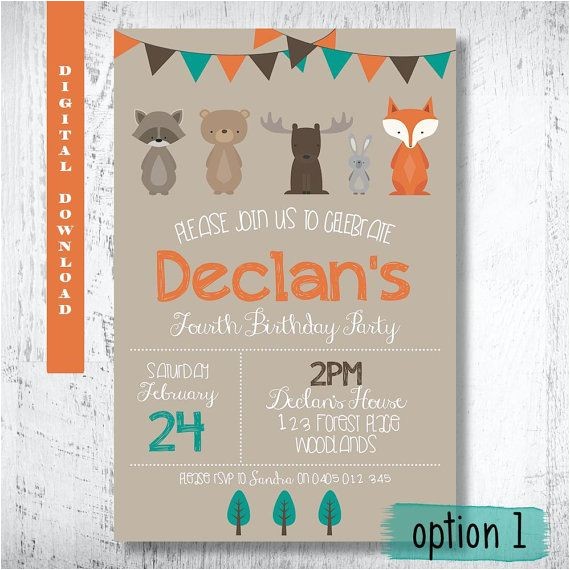 Woodland themed Birthday Invitations 25 Best Ideas About Woodland forest On Pinterest forest